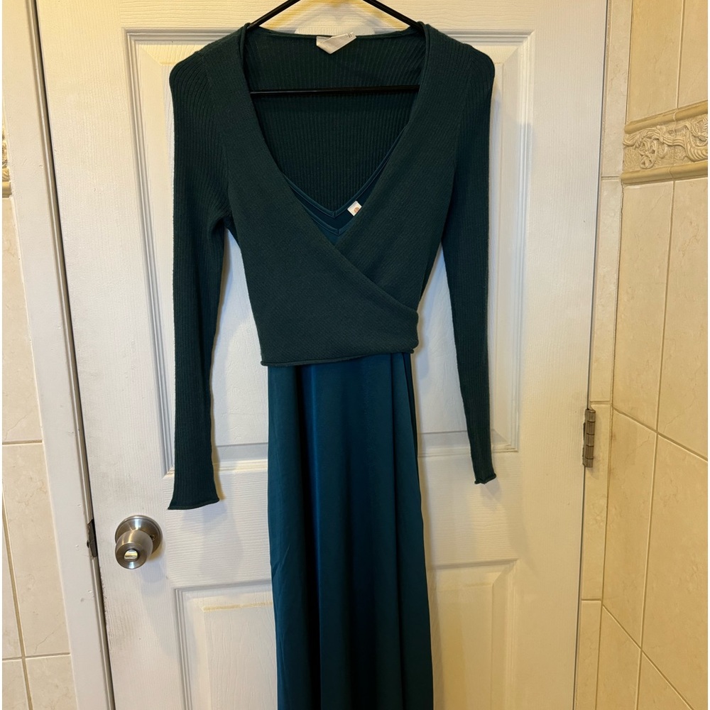 NWT Anthropologie Daily Practice Two-Piece Dress Set